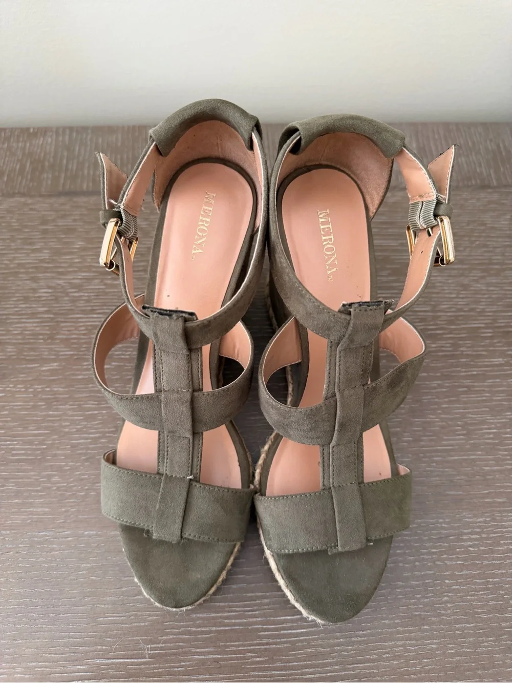 Merona suede straps